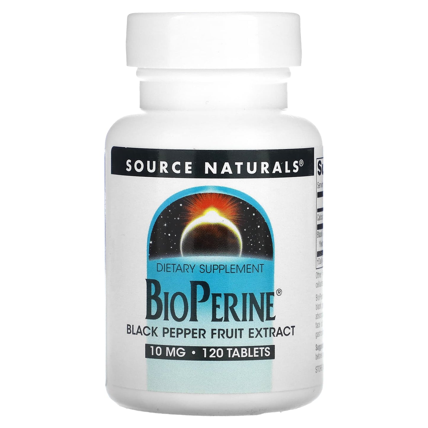 Source Naturals-BioPerine-10 mg-120 Tablets