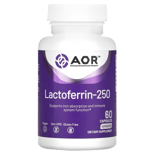 Advanced Orthomolecular Research AOR-Lactoferrin-250-60 Capsules