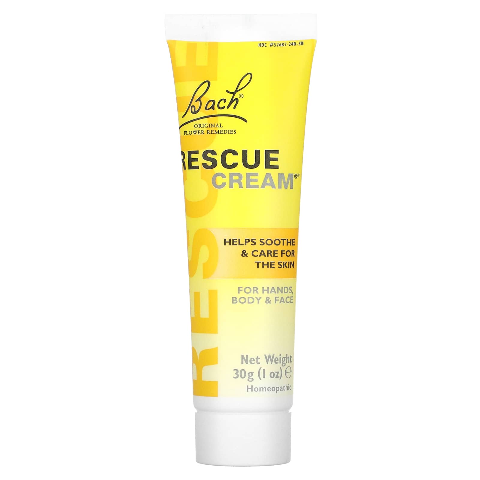 Bach-Original Flower Remedies-Rescue Cream-1 oz (30 g)