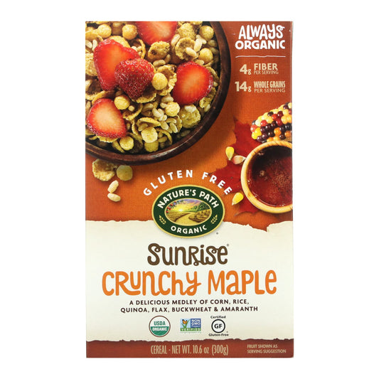 Nature's Path-Organic Sunrise Crunchy Maple Cereal-10.6 oz (300 g)