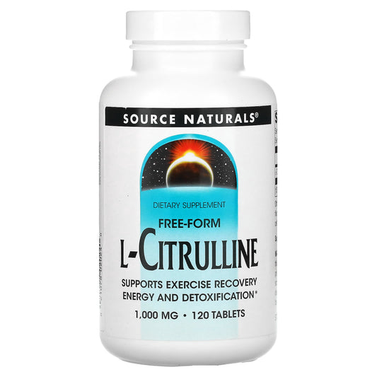 Source Naturals-L-Citrulline-Free-Form-1,000 mg-120 Tablets