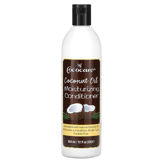 Cococare-Coconut Oil Moisturizing Conditioner-12 fl oz (354 ml)