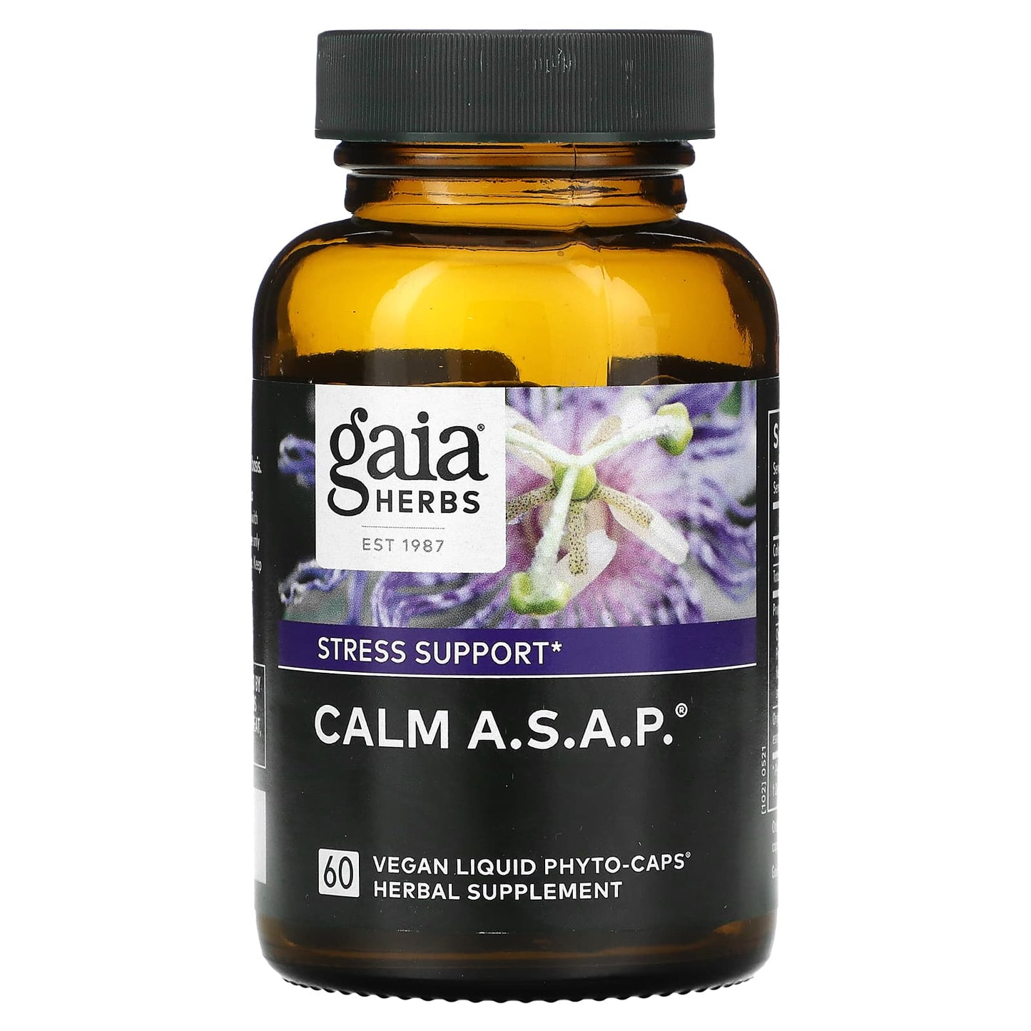 Gaia Herbs, Calm A.S.A.P., 60 Vegan Liquid Phyto-Caps