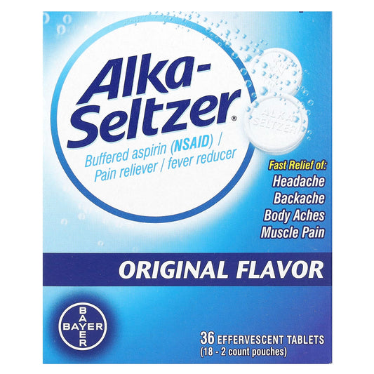 Alka-Seltzer-Original -36 Effervescent Tablets