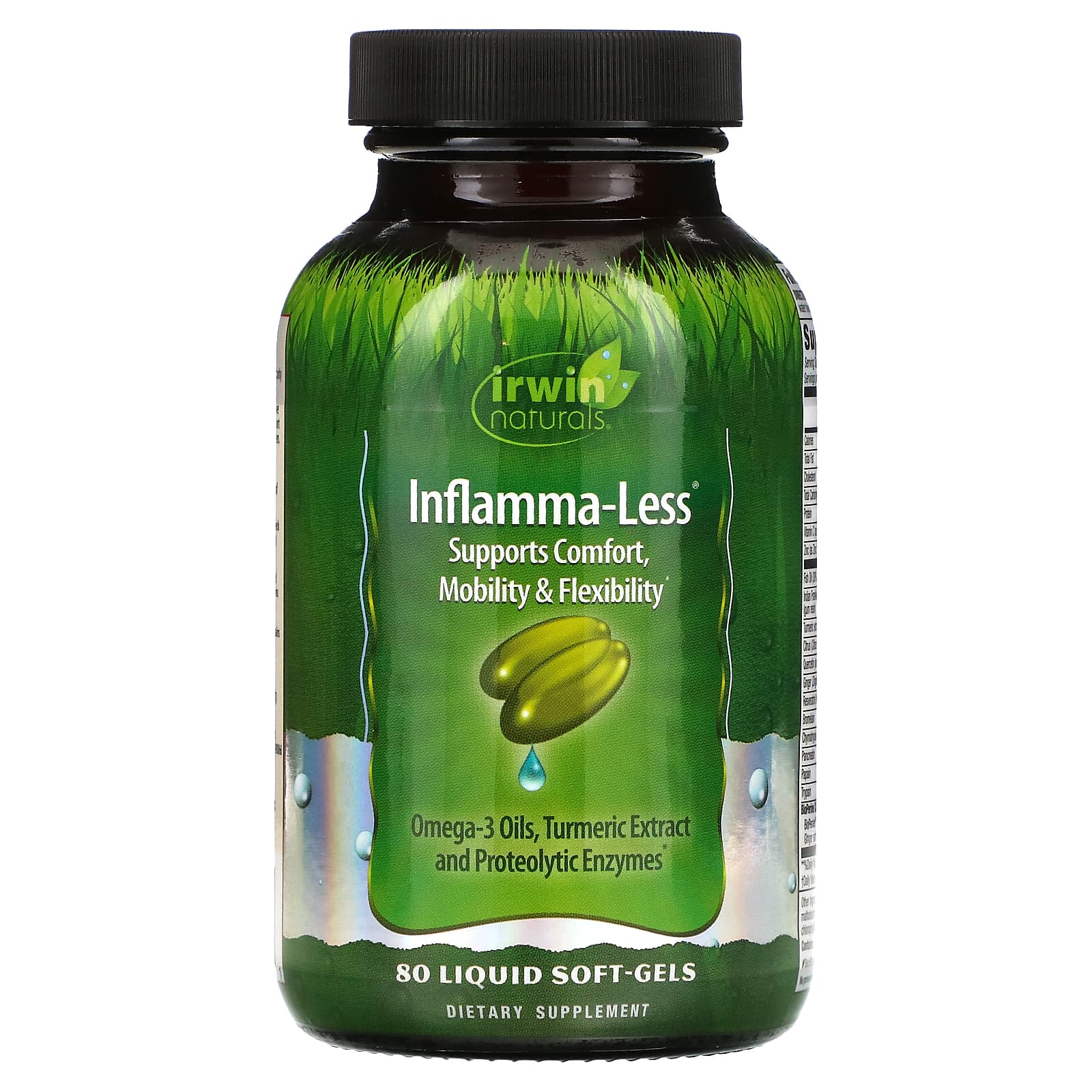 Irwin Naturals-Inflamma-Less-80 Liquid Soft-Gels