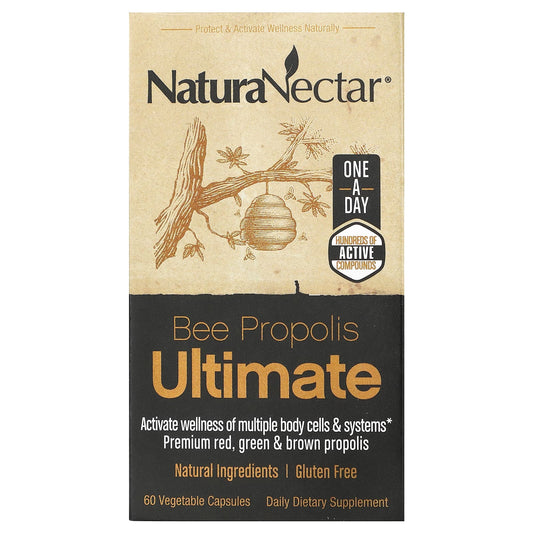 NaturaNectar-Bee Propolis Ultimate-60 Vegetable Capsules