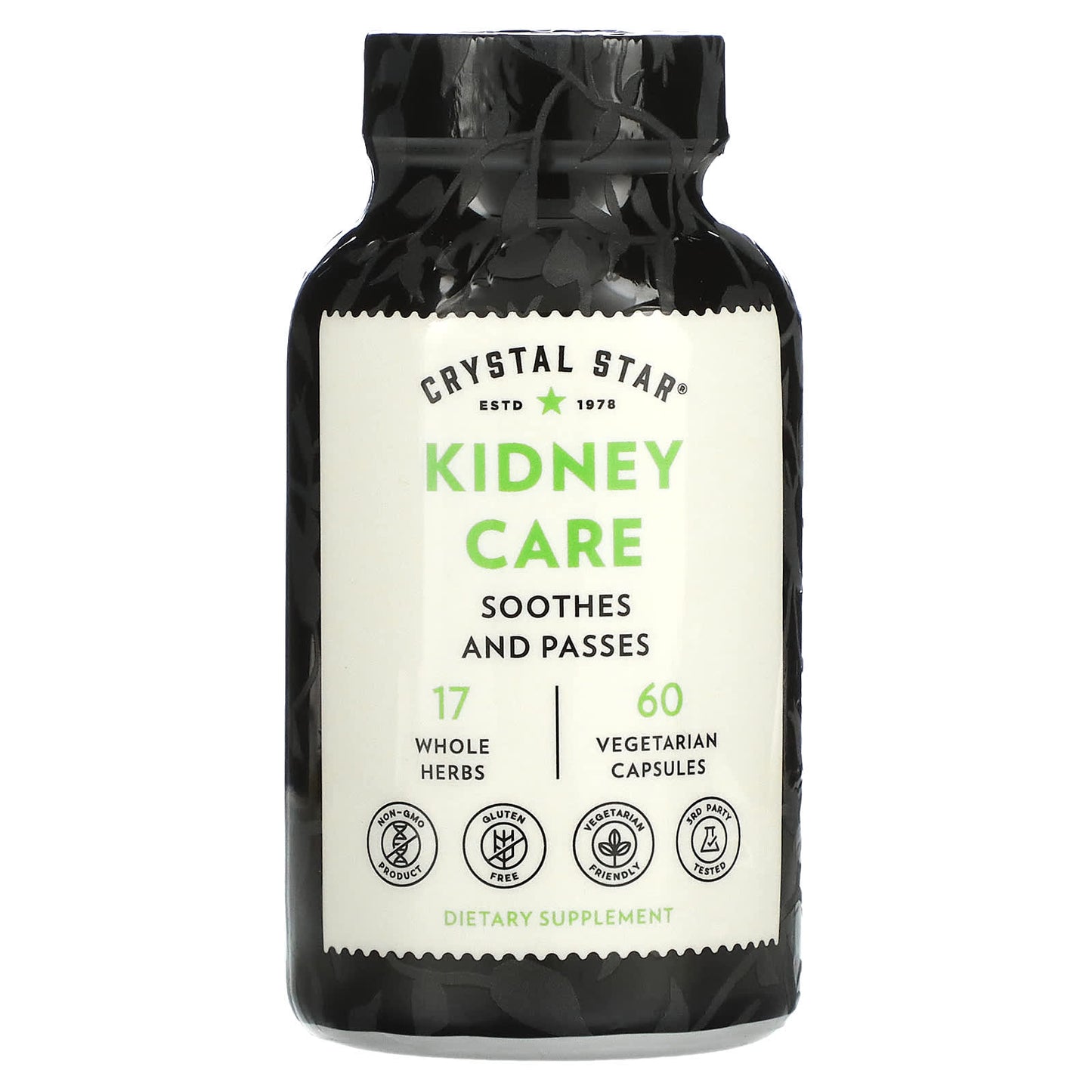 Crystal Star-Kidney Care-60 Vegetarian Capsules