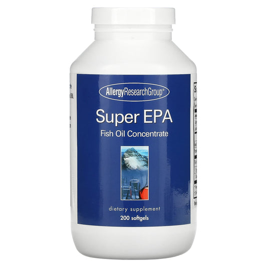 Allergy Research Group-Super EPA-Fish Oil Concentrate-200 Softgels