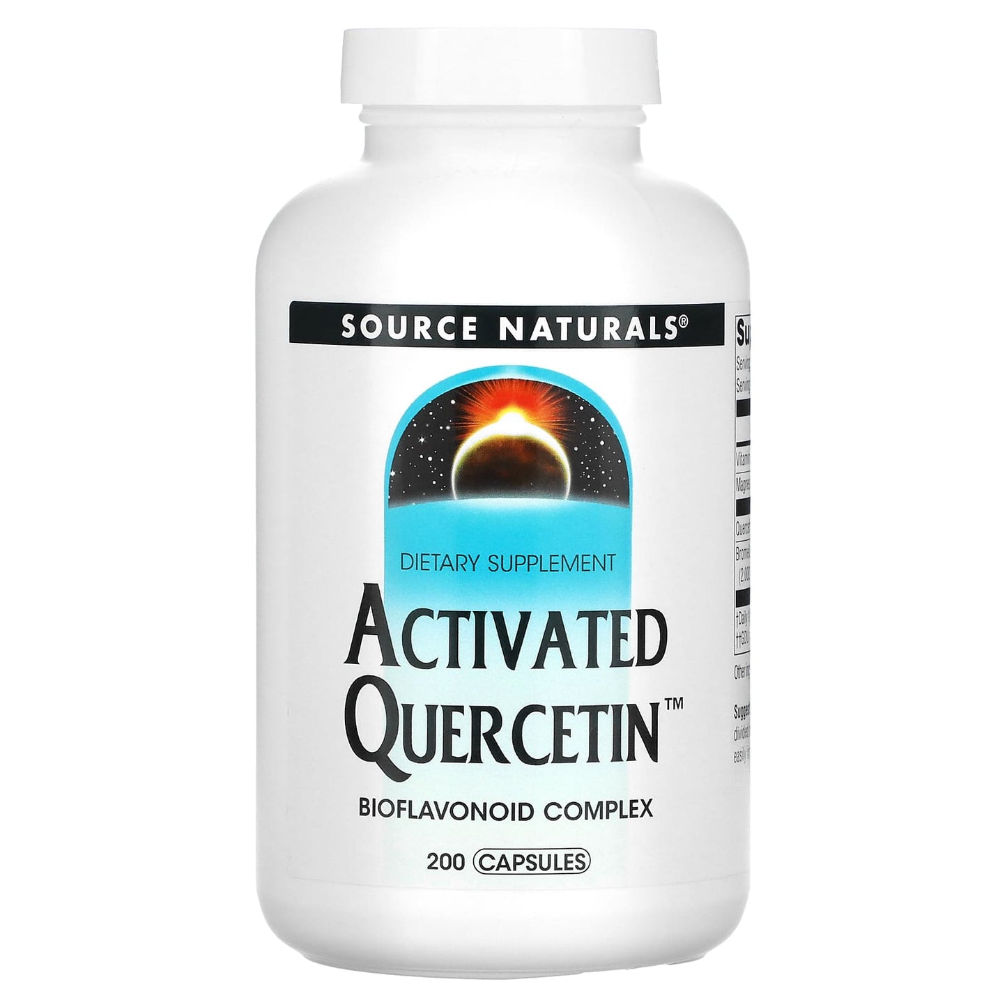 Source Naturals-Activated Quercetin-200 Capsules