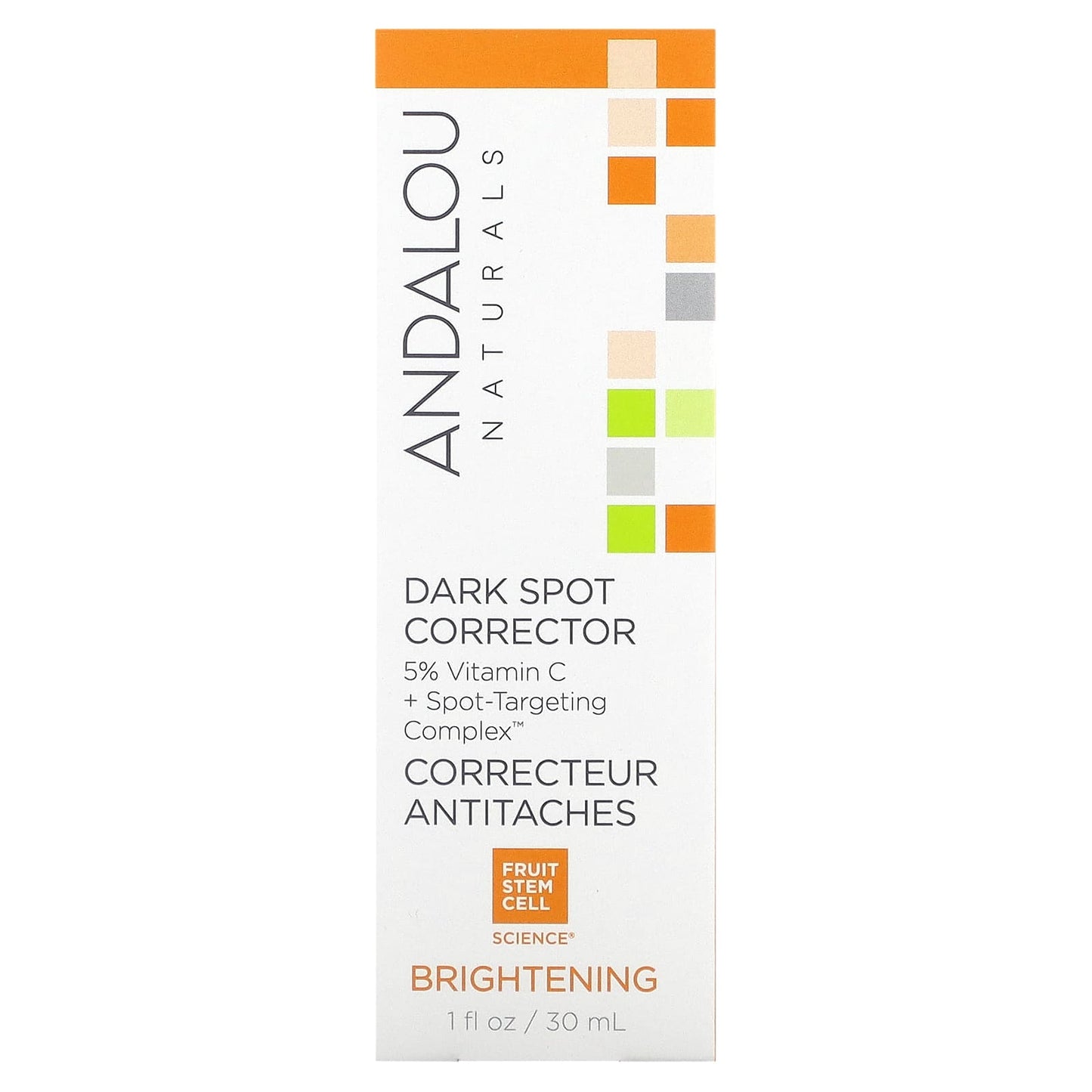 Andalou Naturals, Dark Spot Corrector, Brightening , 1 fl oz (30 ml)