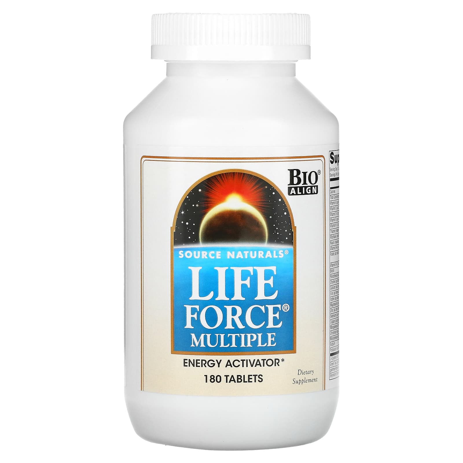 Source Naturals-Life Force Multiple-180 Tablets