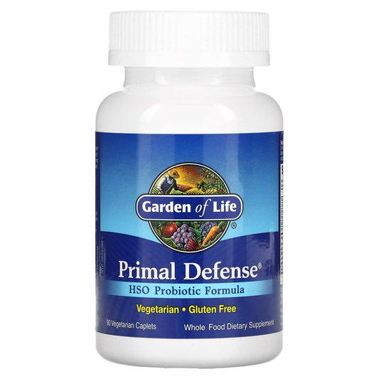 Garden of Life-Primal Defense-HSO Probiotic Formula-90 Vegetarian Caplets