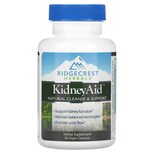 RidgeCrest Herbals-KidneyAid-60 Vegan Capsules