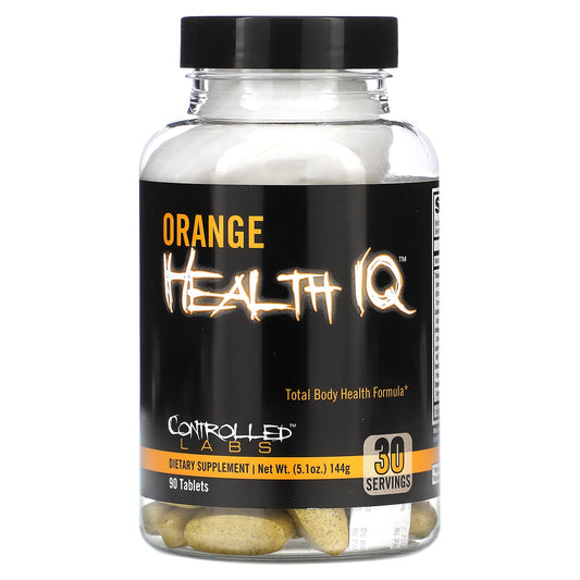 Controlled Labs-Orange Health IQ-90 Tablets