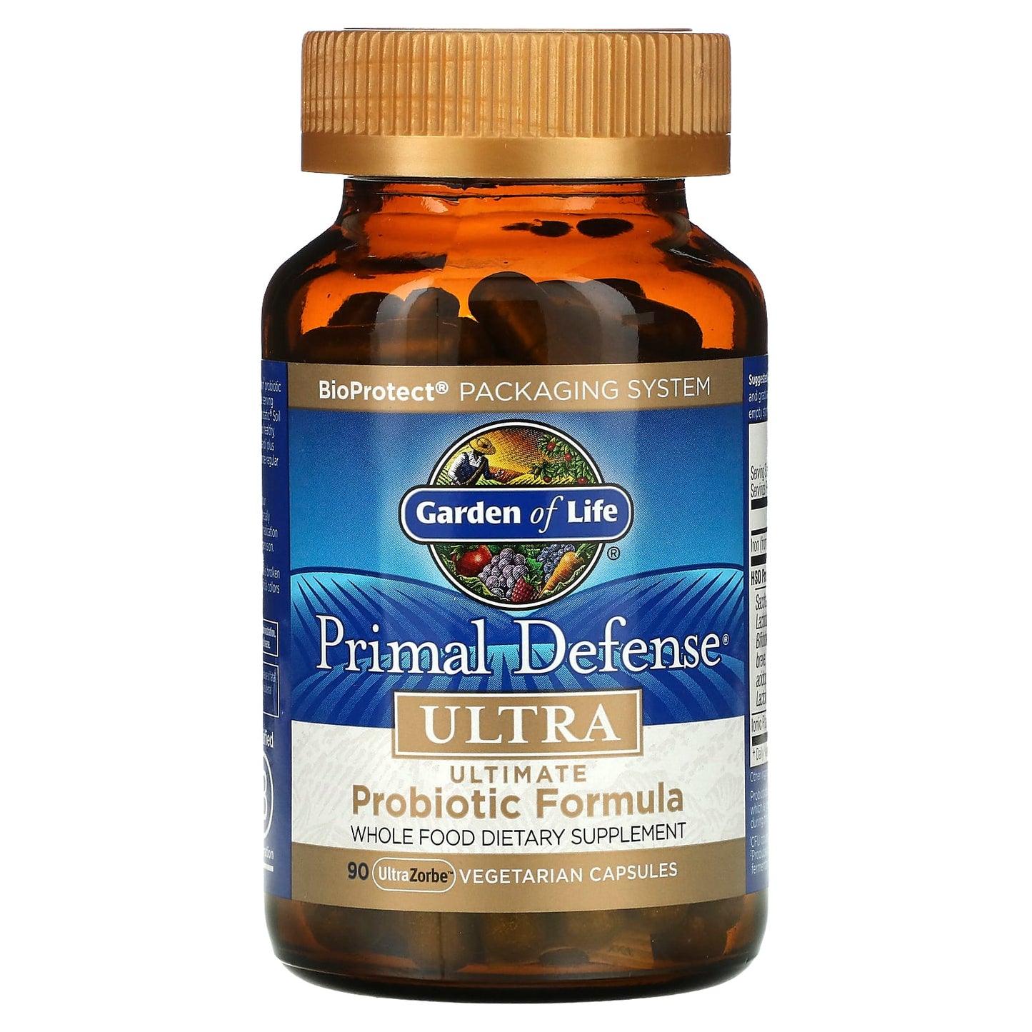 Garden of Life, Primal Defense, Ultra, Ultimate Probiotic Formula, 90 UltraZorbe Vegetarian Capsules