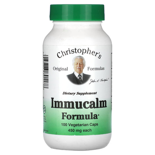 Christopher's Original Formulas-Immucalm Formula-450 mg-100 Vegetarian Caps