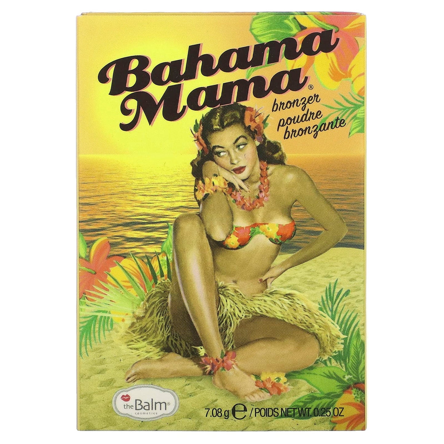 theBalm Cosmetics, Bahama Mama, Bronzer, Shadow & Contour Powder, 0.25 oz (7.08 g)