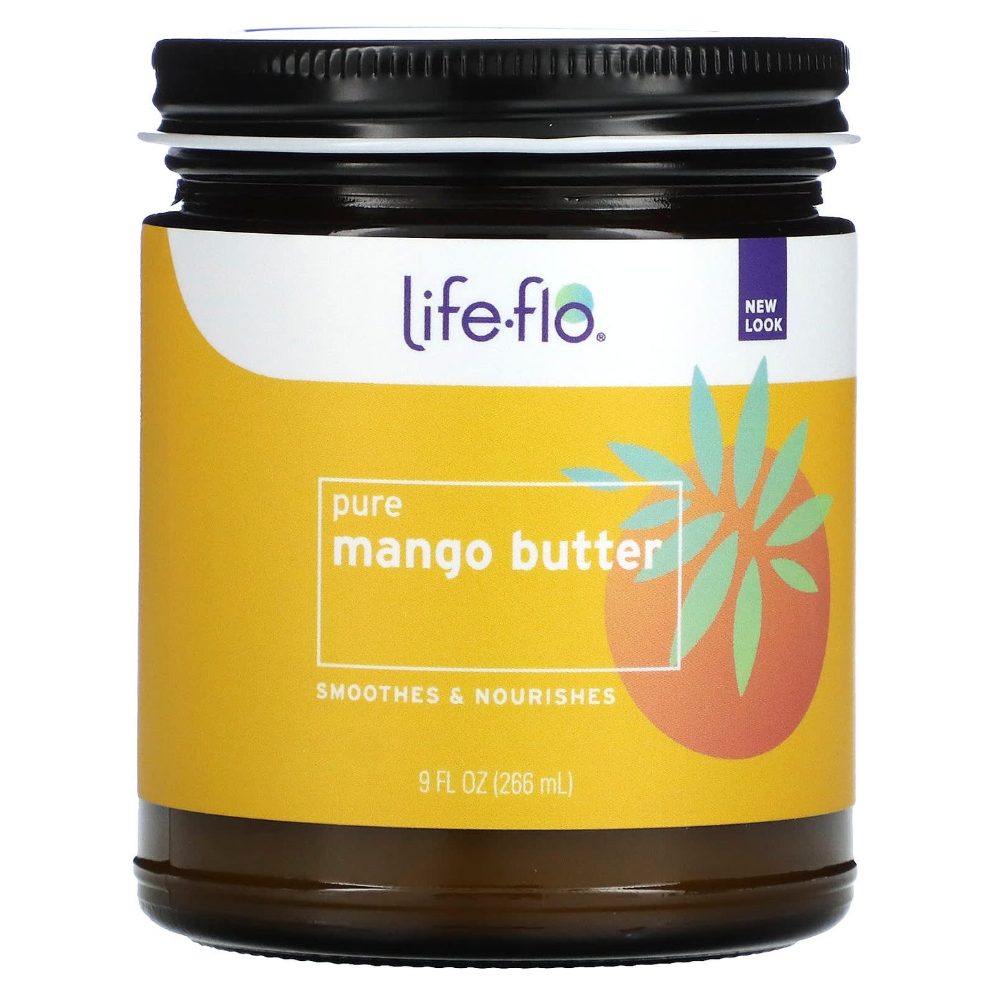 Life-flo-Pure Mango Butter-9 fl oz (266 ml)