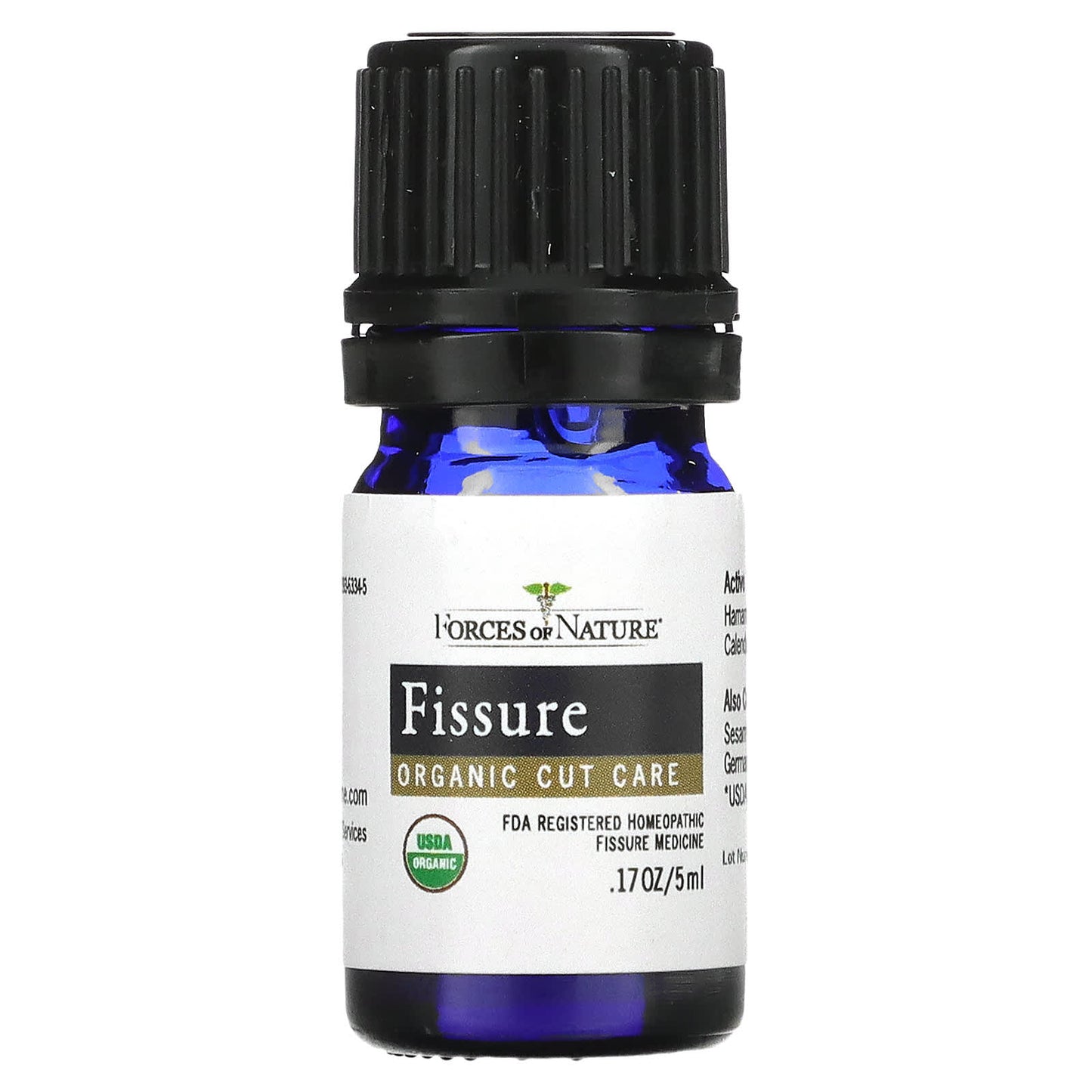 Forces of Nature, Fissure, Organic Plant Medicine, 0.17 fl oz (5 ml)