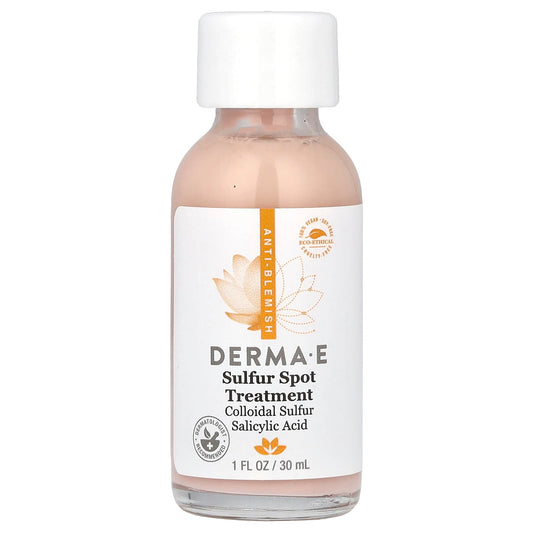 DERMA E-Sulfur Spot Treatment-1 fl oz (30 ml)