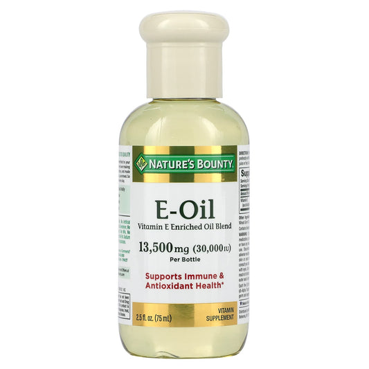 Nature's Bounty-Vitamin E-Oil-13,500 mg (30,000 IU)-2.5 fl oz (75 ml)