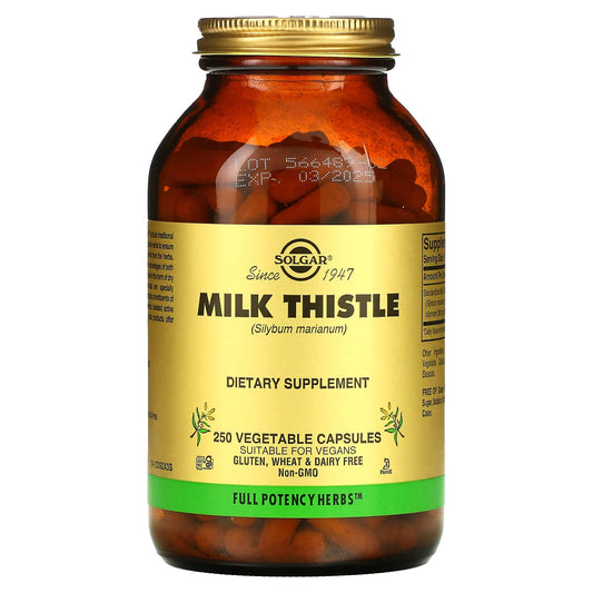 Solgar-Milk Thistle-250 Vegetable Capsules