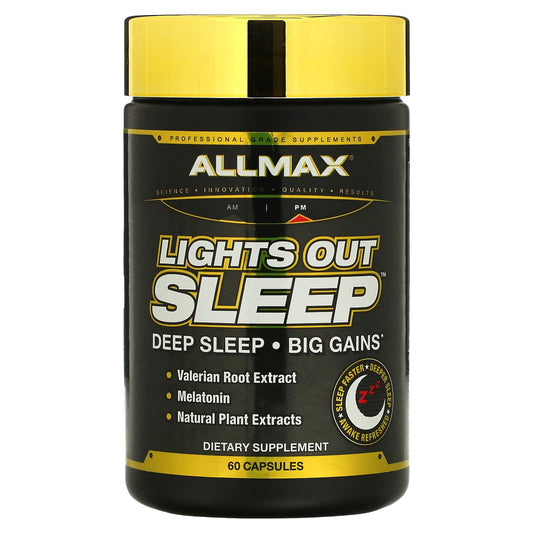 ALLMAX-Lights Out Sleep-60 Capsules