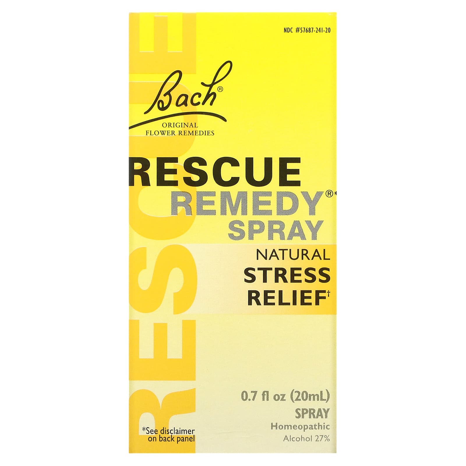 Bach-Original Flower Remedies-Rescue Remedy Spray-0.7 fl oz (20 ml)