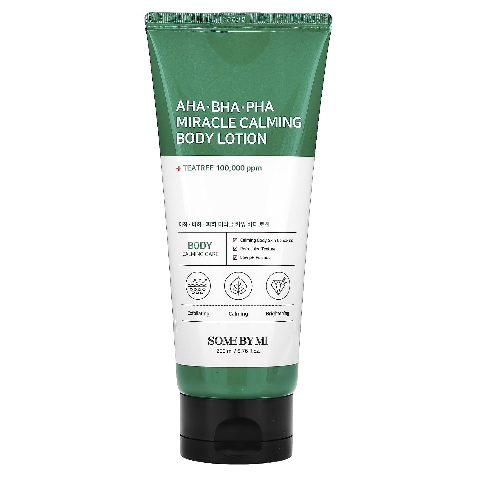 SOME BY MI-AHA. BHA. PHA Miracle Calming Body Lotion-6.76 fl oz (200 ml)