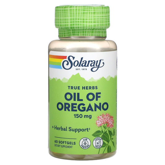 Solaray-Oil of Oregano-150 mg-60 Softgels