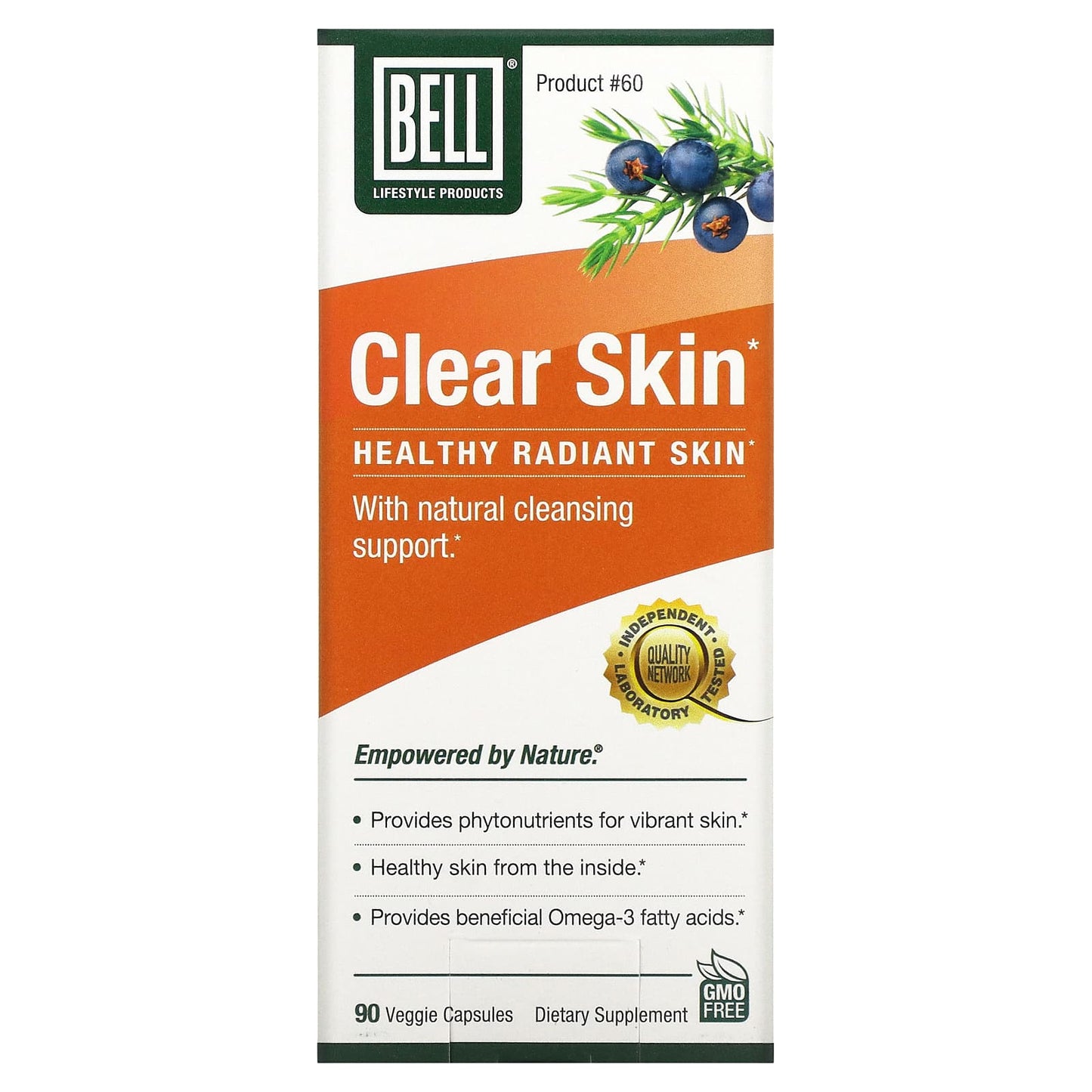 Bell Lifestyle-Clear Skin-90 Veggie Capsules