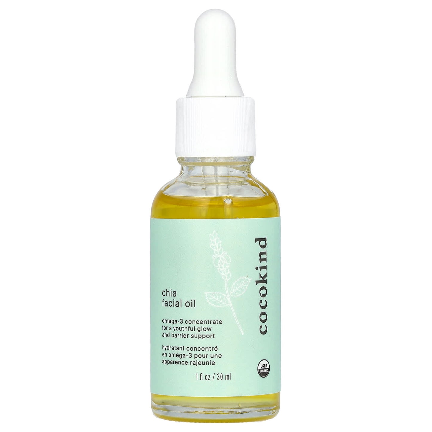 Cocokind-Chia Facial Oil -1 fl oz (30 ml)