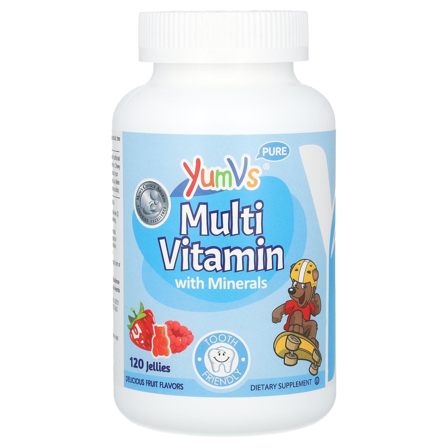 YumV's-Multi Vitamin with Minerals-Delicious Fruit-120 Jellies