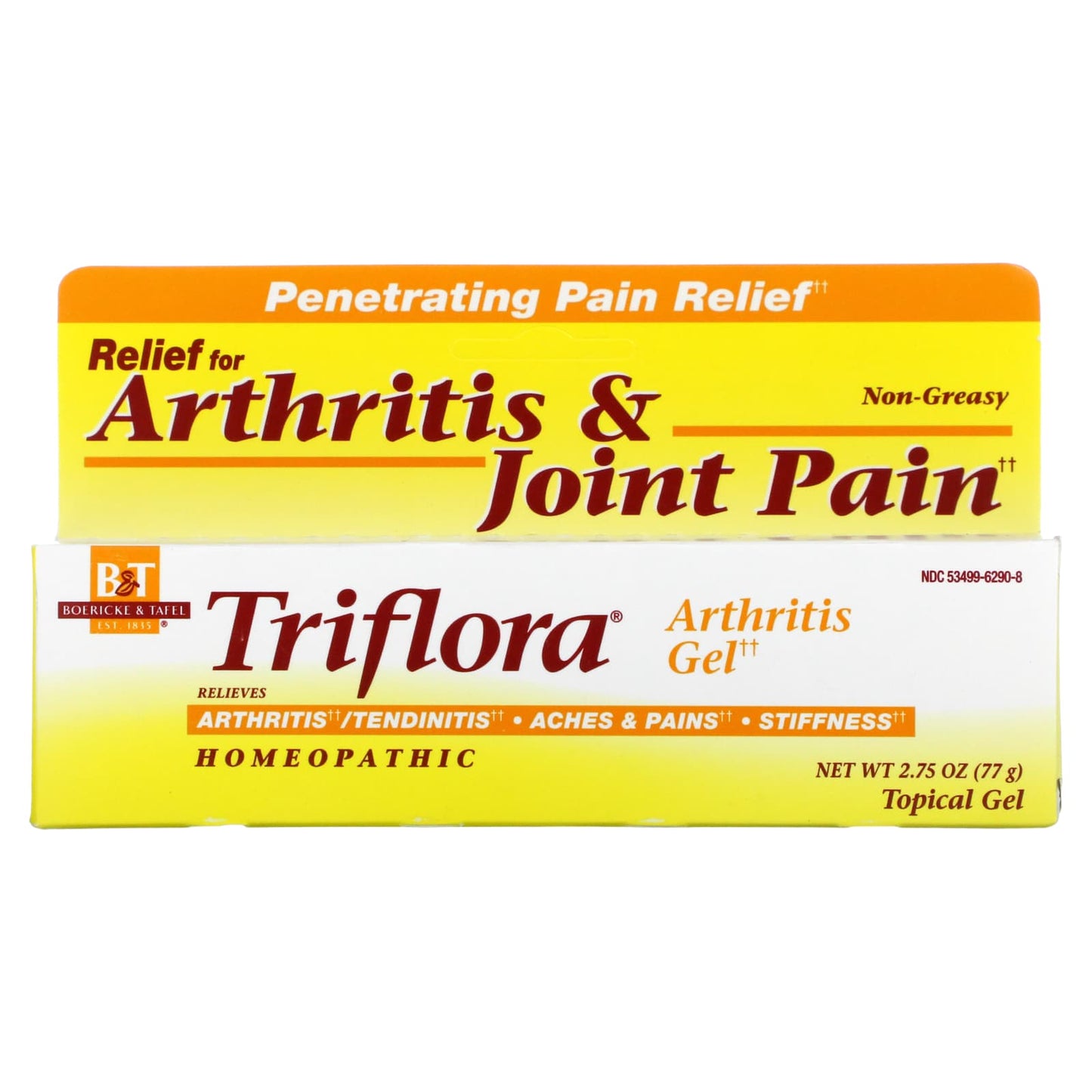 Boericke & Tafel-Triflora Arthritis Gel-2.75 oz (77 g)