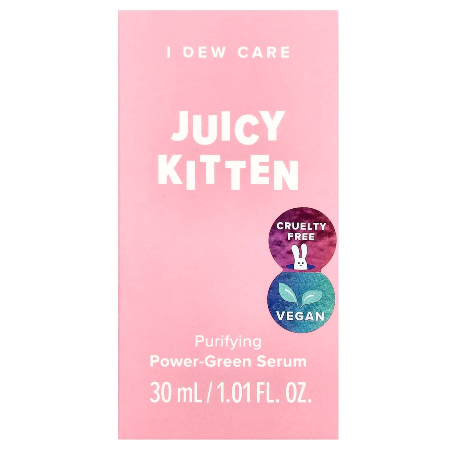 I Dew Care, Juicy Kitten, Purifying Power-Green Serum, 1.01 fl oz (30 ml)