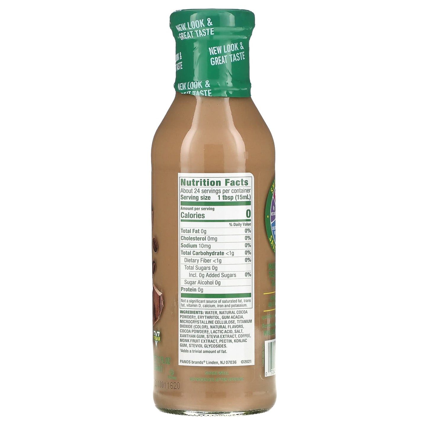 Walden Farms, Coffee Creamer, Mocha, 12 fl oz (355 ml)