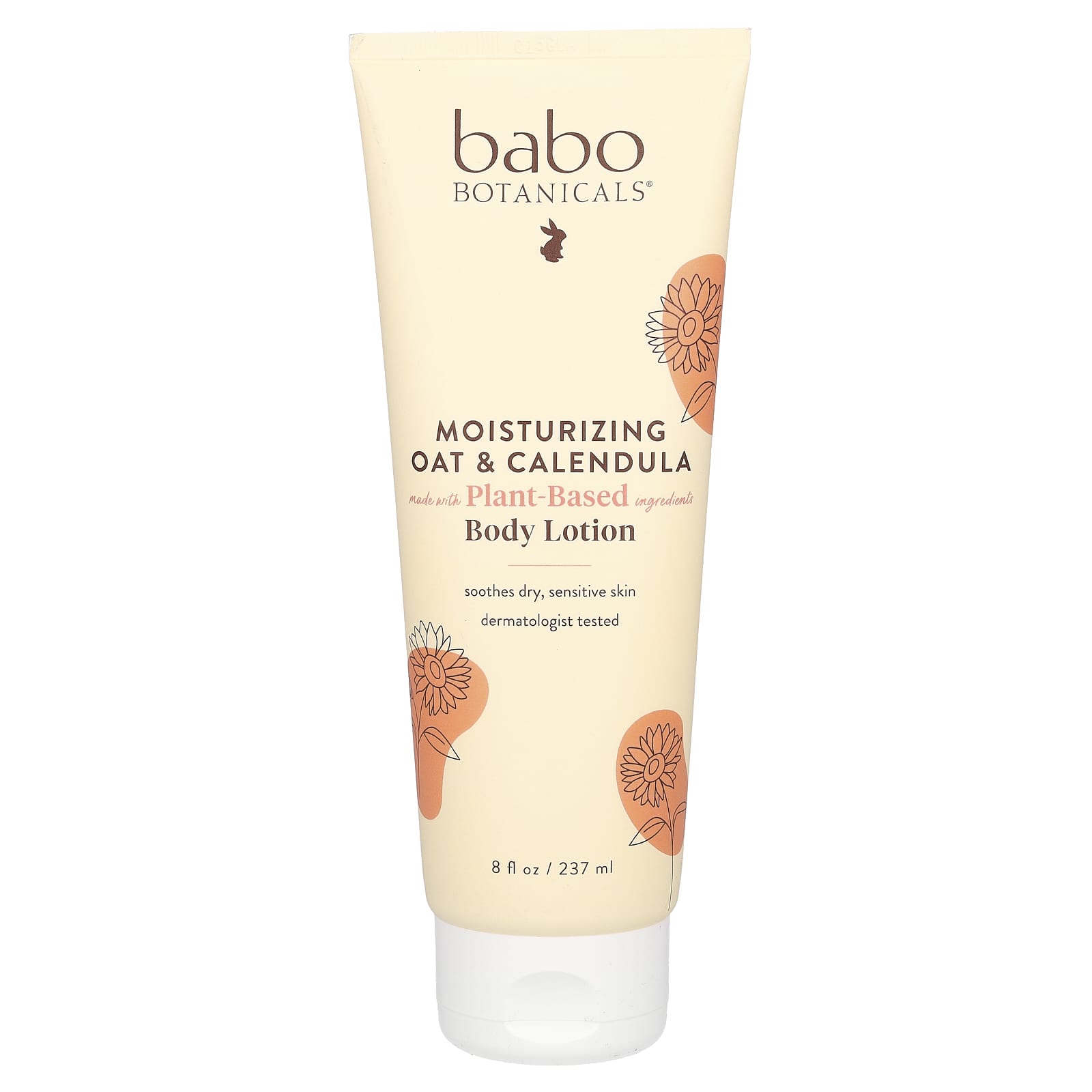 Babo Botanicals-Moisturizing Body Lotion-Oat & Calendula-8 fl oz (237 ml)