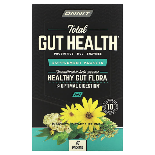 Onnit-Total Gut Health-Supplement Packets-15 Packets