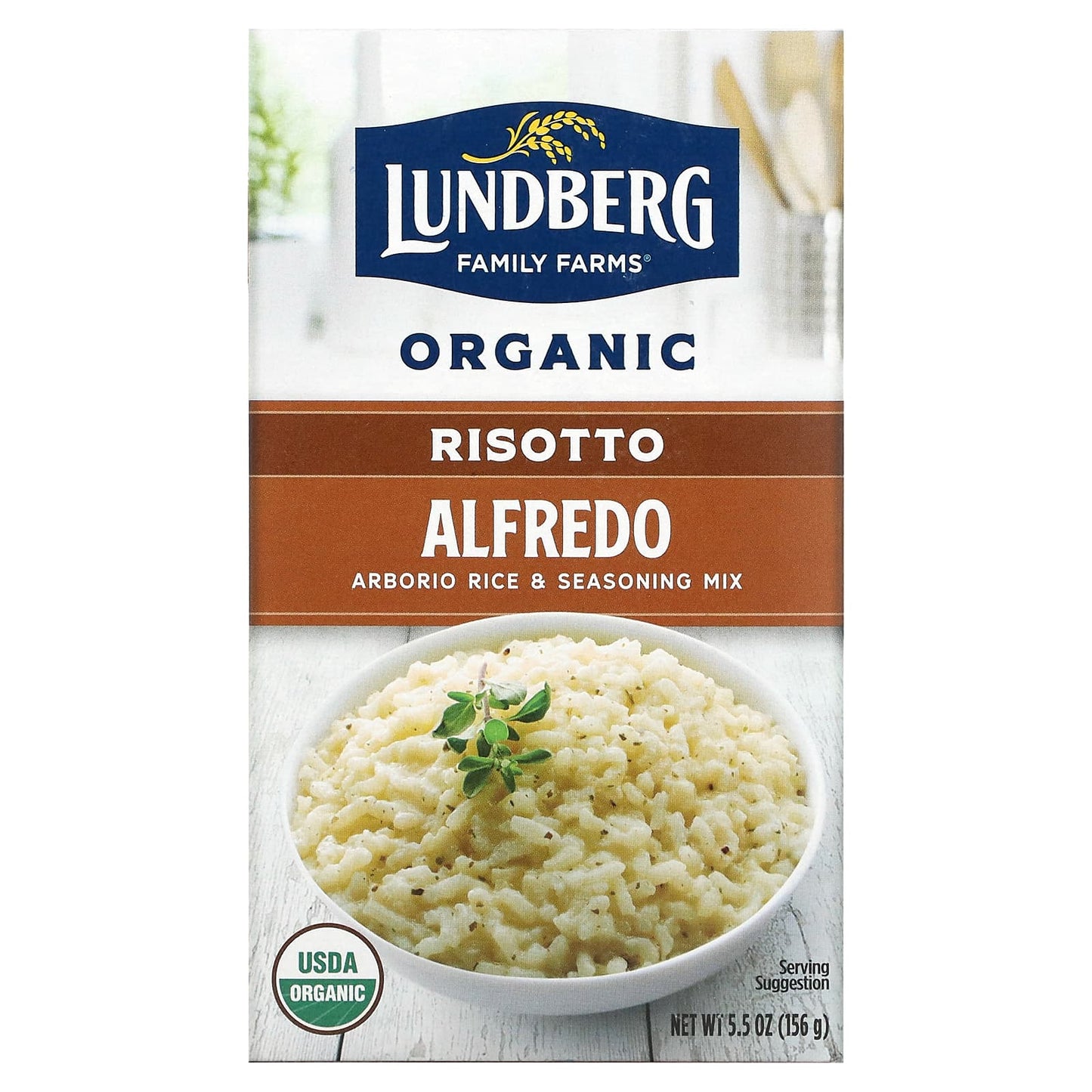 Lundberg-Organic Risotto-Alfredo-5.5 oz (156 g)