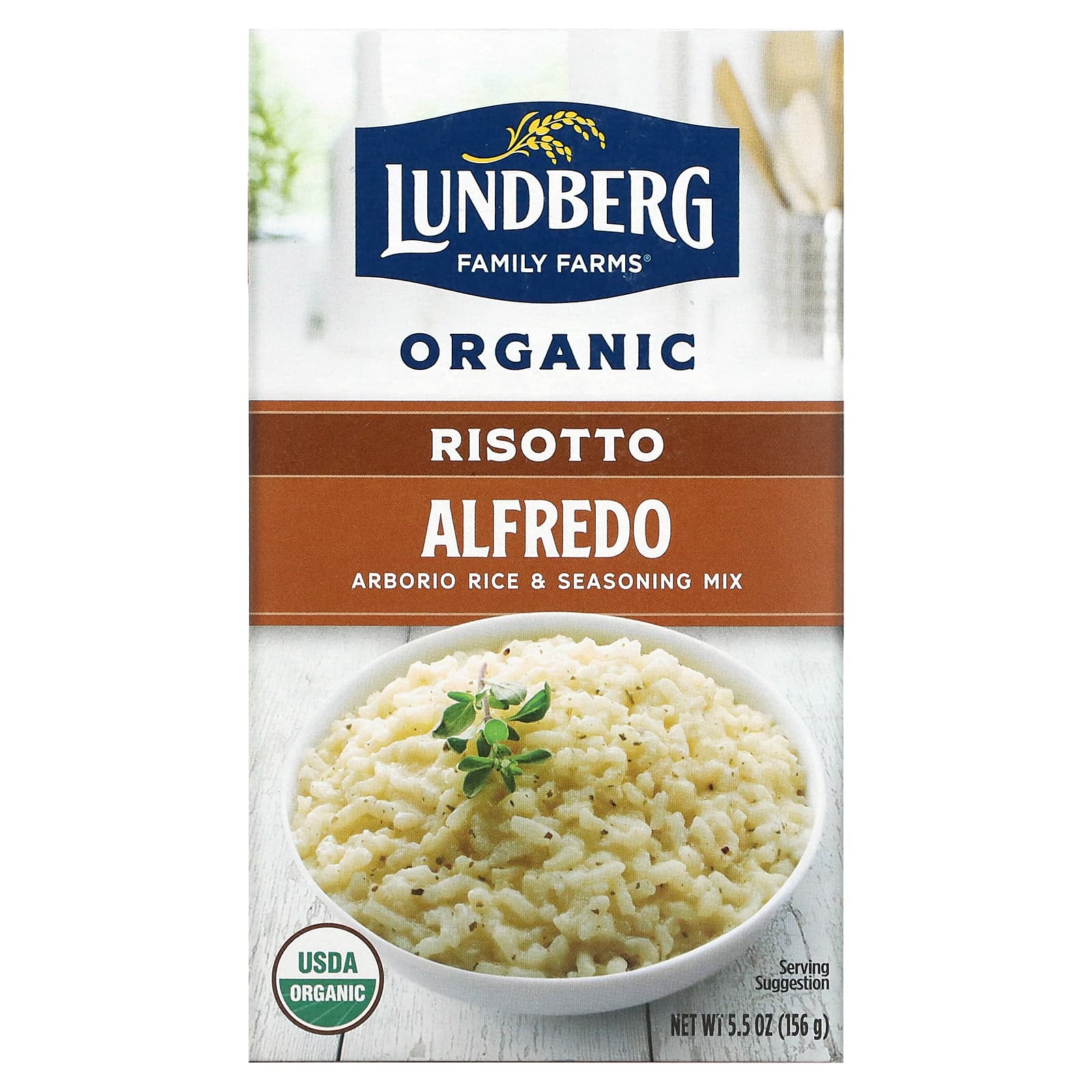 Lundberg-Organic Risotto-Alfredo-5.5 oz (156 g)