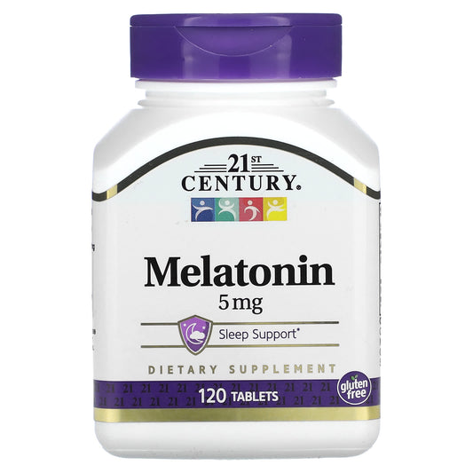 21st Century-Melatonin-5 mg-120 Tablets