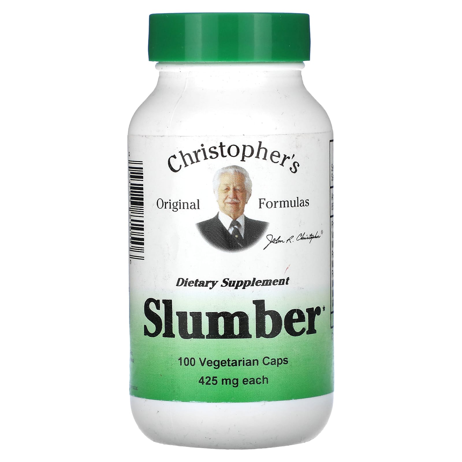 Christopher's Original Formulas-Slumber-425 mg-100 Vegetarian Caps