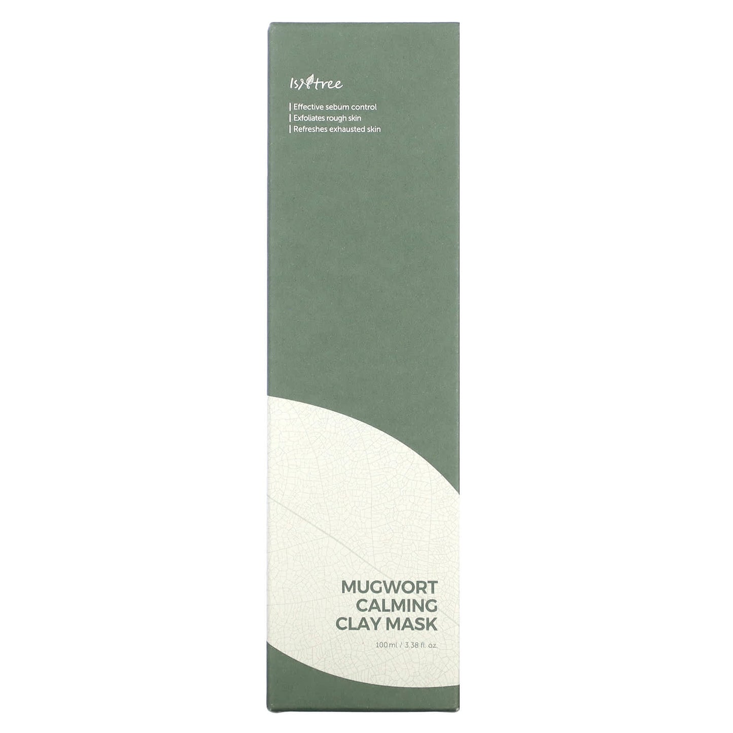 ISNtree, Mugwort Calming Clay Beauty Mask, 3.38 fl oz (100 ml)