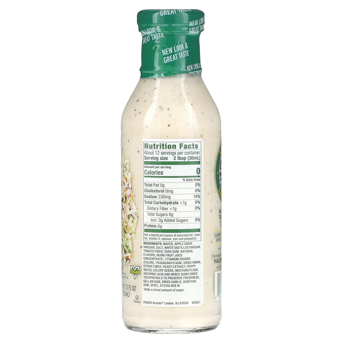 Walden Farms, Coleslaw Dressing, 12 fl oz (355 ml)