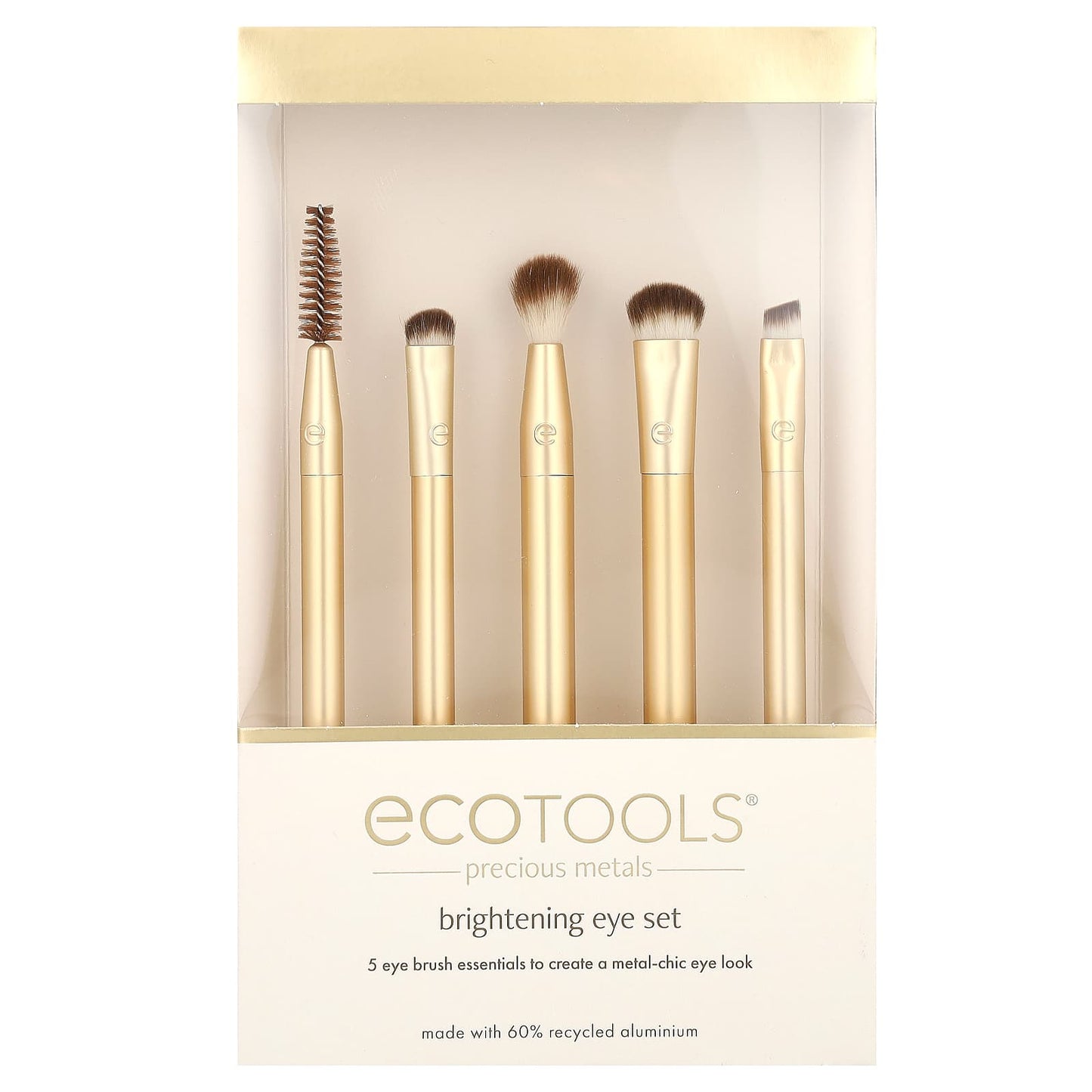 EcoTools, Precious Metals, Brightening Eye Set, 0026, 5 Piece Set