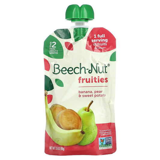 Beech-Nut-Fruities-6+ Months-Banana-Pear-Sweet Potato-3.5 oz (99 g)