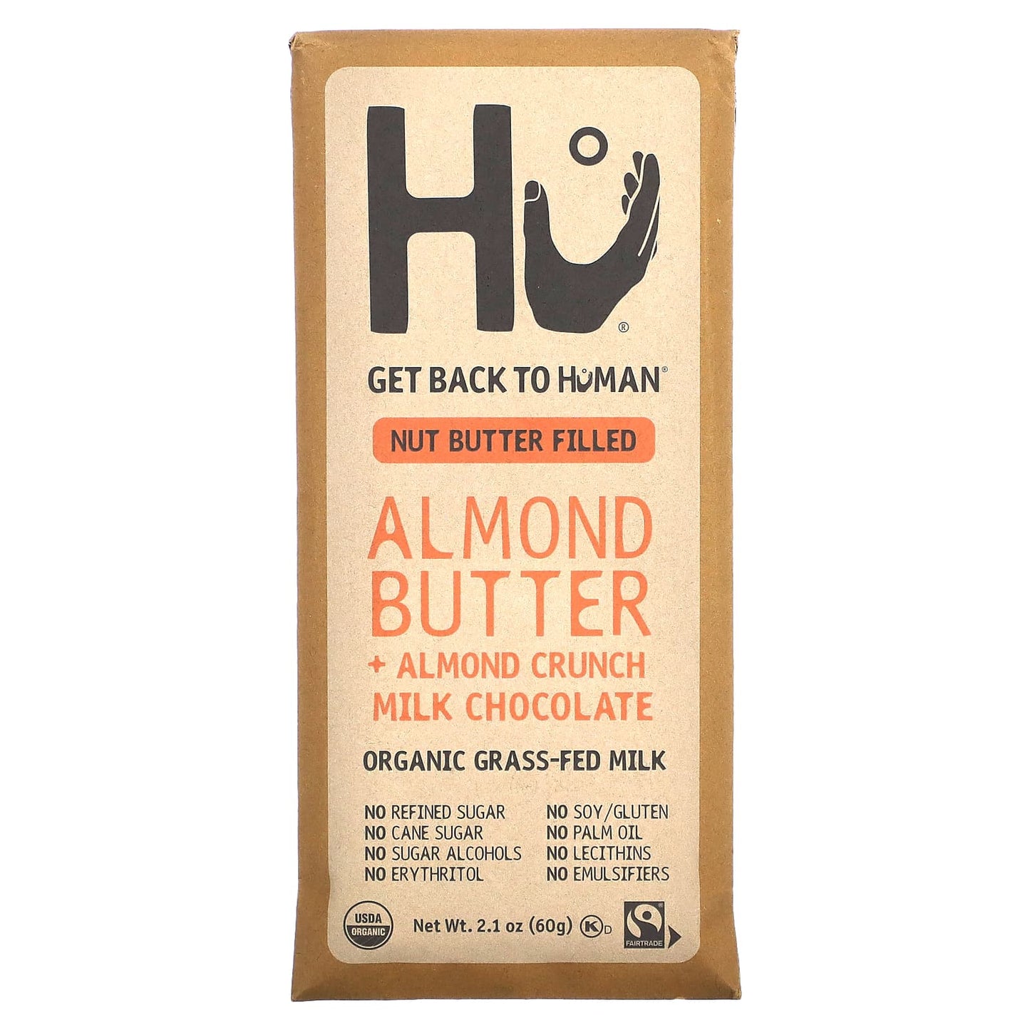 Hu-Almond Butter + Almond Crunch Milk Chocolate-2.1 oz (60 g)