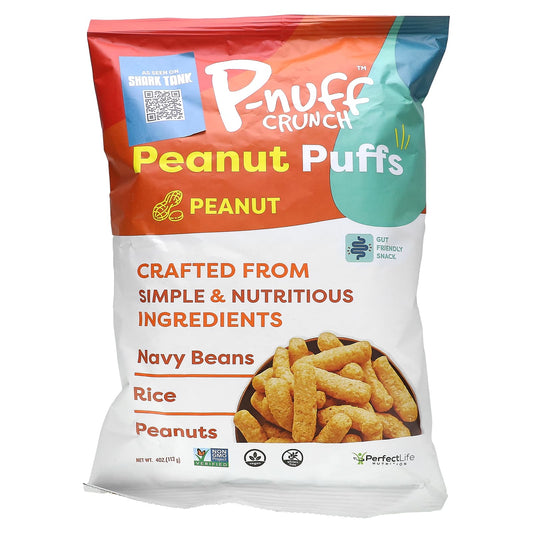 P-Nuff-Crunch-Peanut Puffs-Peanut-4 oz (113 g)