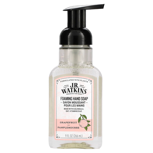 J R Watkins-Foaming Hand Soap-Grapefruit-9 fl oz (266 ml)