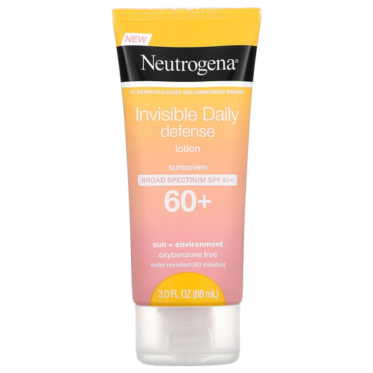 Neutrogena-Invisible Daily Defense Sunscreen Lotion-SPF 60+-3 fl oz (88 ml)